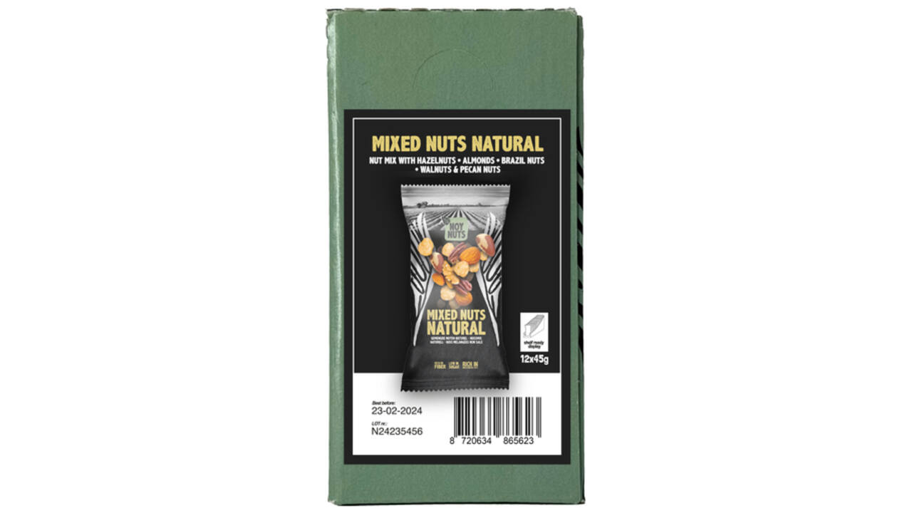 Noten NoyNuts naturel mix zak 45 gram