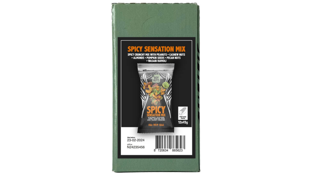 Noten NoyNuts spicy sensation mix zak 45 gram