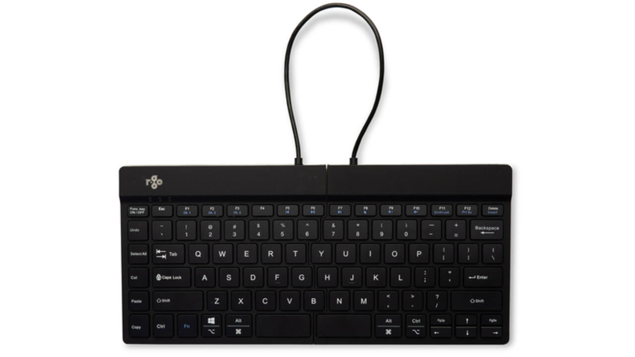 Toetsenbord R-Go Split Break QWERTY WL zwart