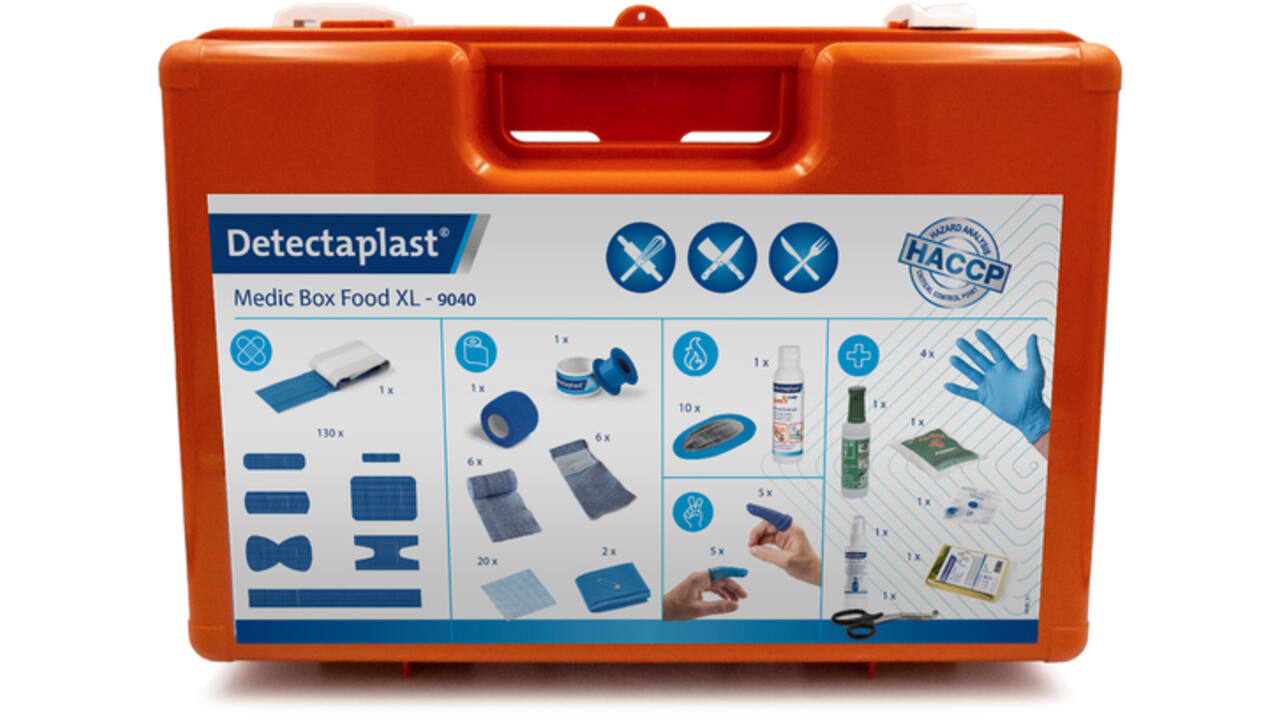 Medic Box Detectaplast Food XL