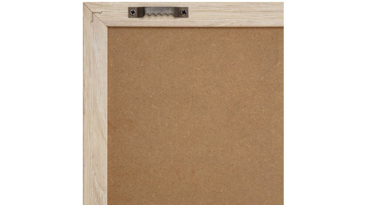Letterbord IEZZY 30x30cm naturel hout