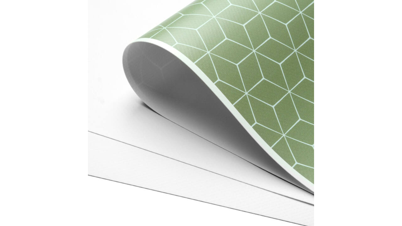 Placemat IEZZY hexagon groen
