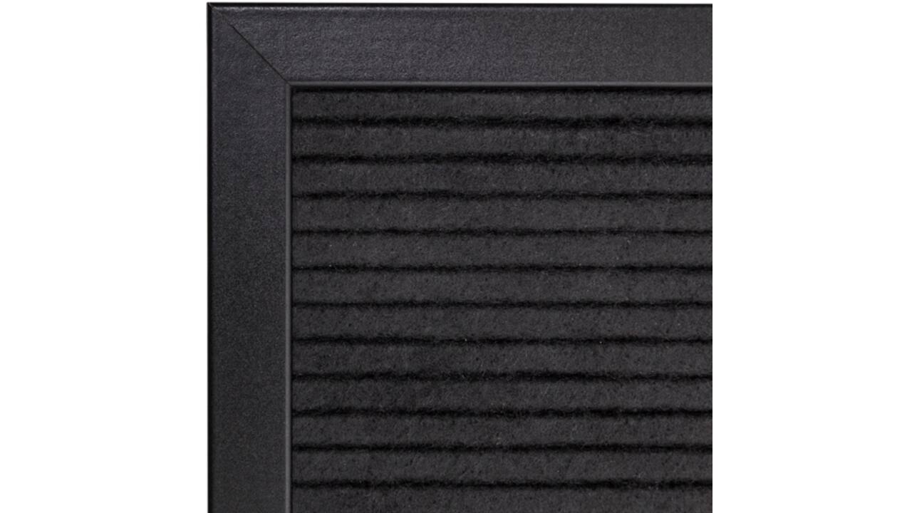 Letterbord IEZZY 40x60cm zwart hout