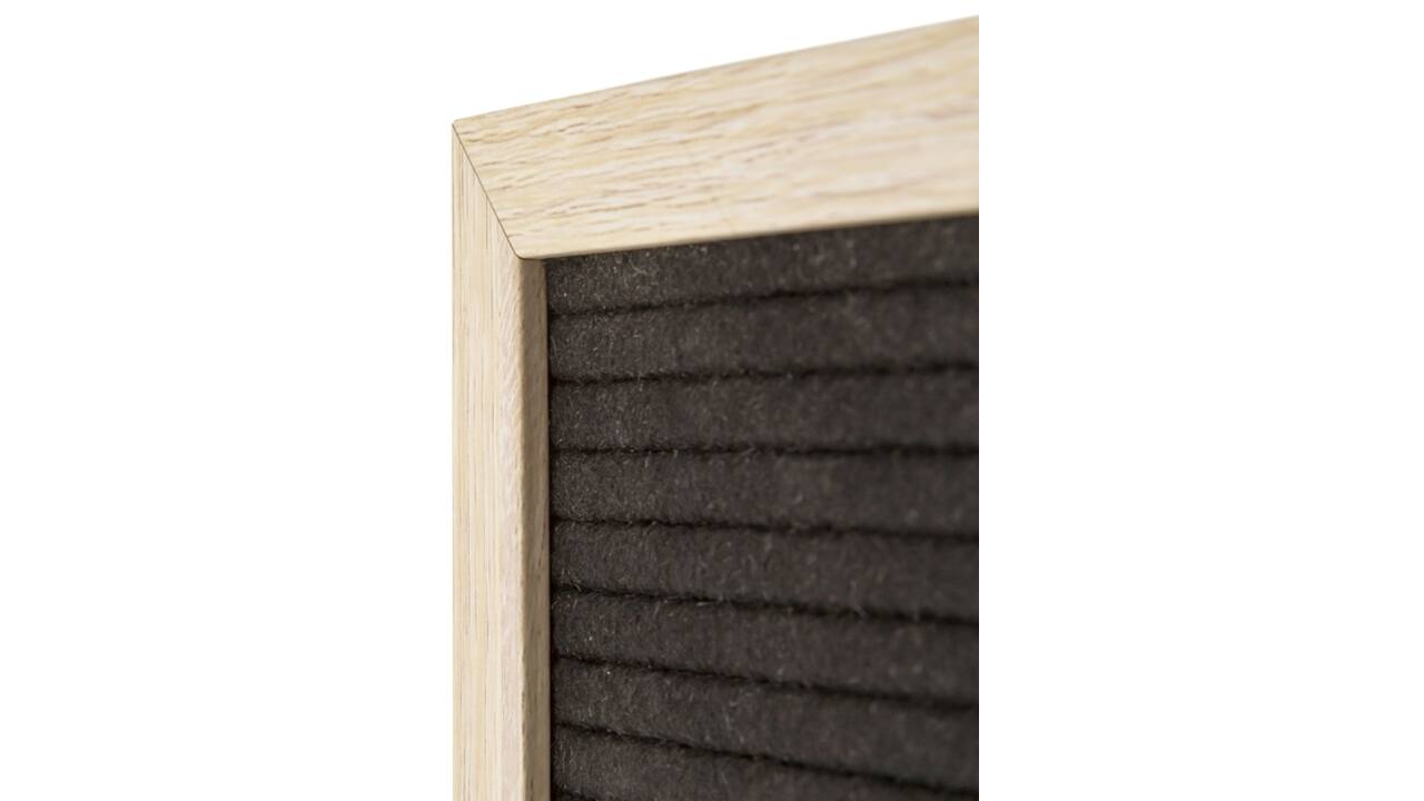 Letterbord IEZZY 60x80cm naturel hout