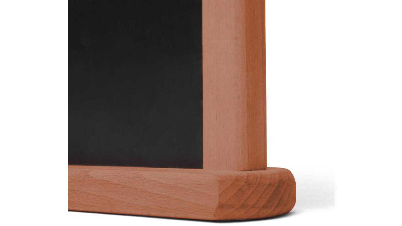 Tafelkrijtbord IEZZY A5 lichtbruin hout