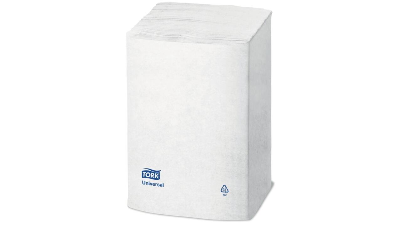 Servetten Tork Xpressnap® N4 Universal 22x33cm 1/4 vouw 1-laags wit 10840
