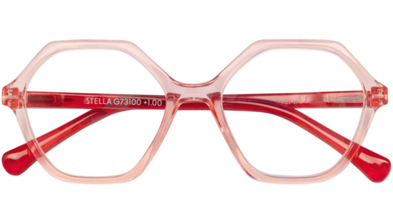 Leesbril I Need You Stella +2.00 dpt roze