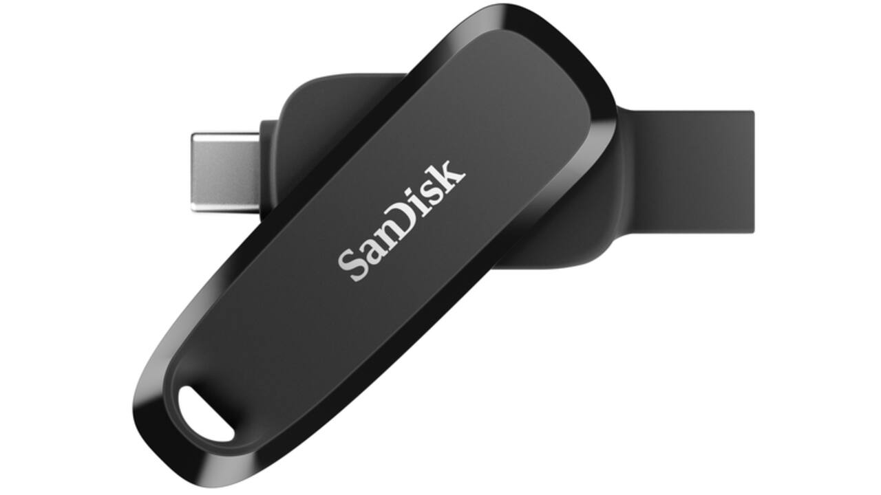 Phone Drive 256GB USB-C 3.2- USB-A zwart