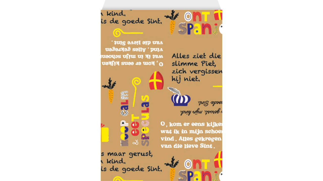 Verpakkingszakjes Haza gedicht 12x19cm 200 stuks