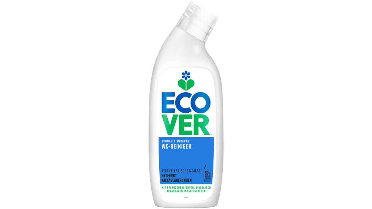 Toiletreiniger Ecover Fast Action zeebries & salie fles 750ml