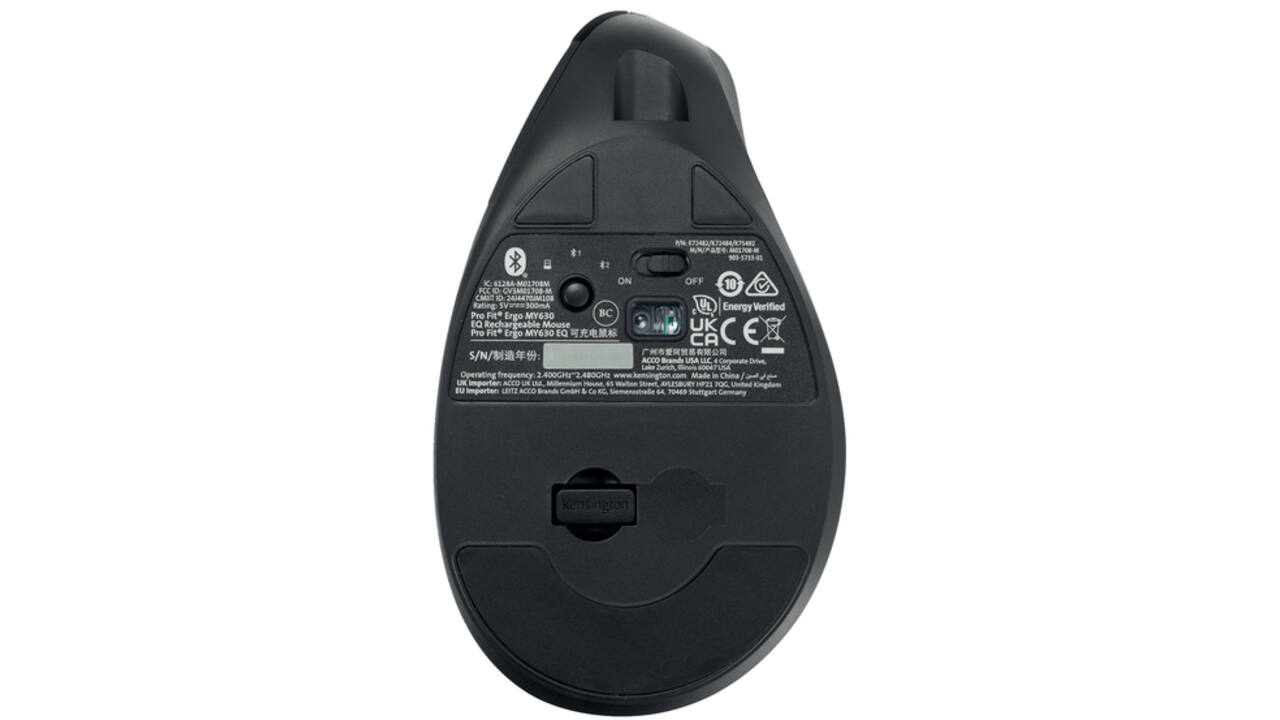 Muis Kensington EQ Pro Fit Ergo MY630