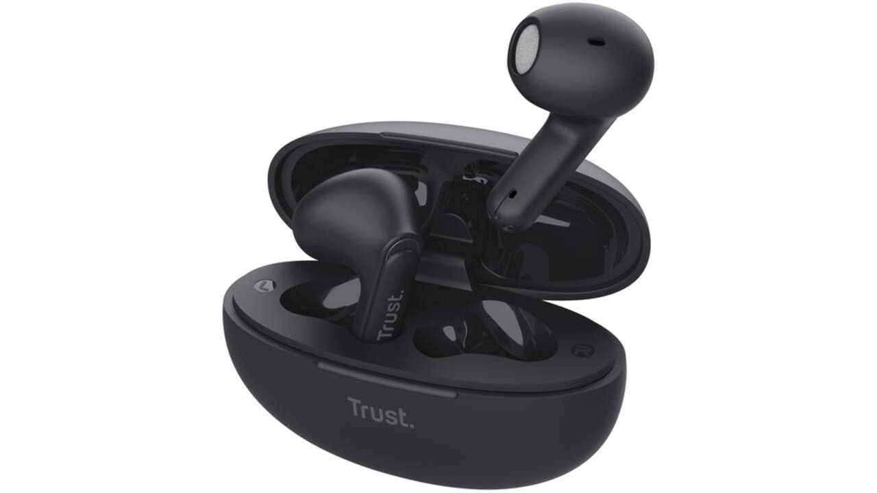 Oortelefoon Trust Yavi zwart