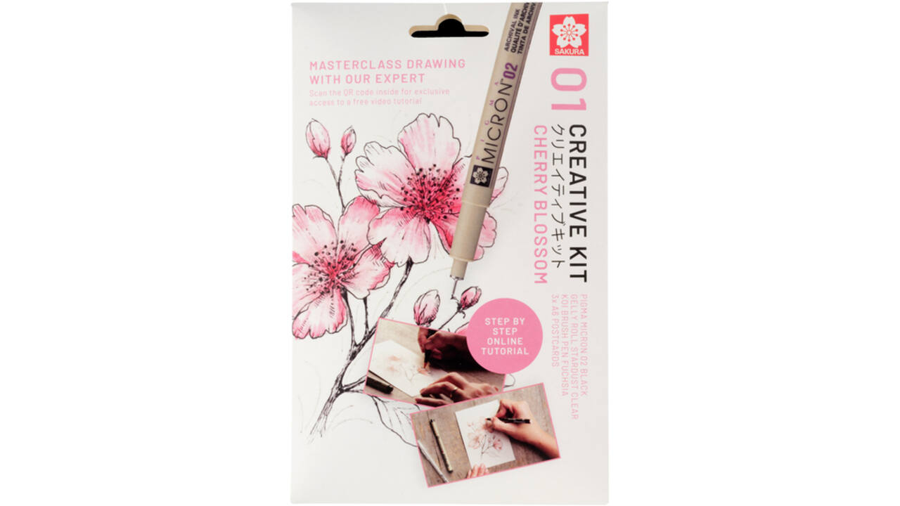 Tekenset Sakura Creative Kit Cherry Blossom