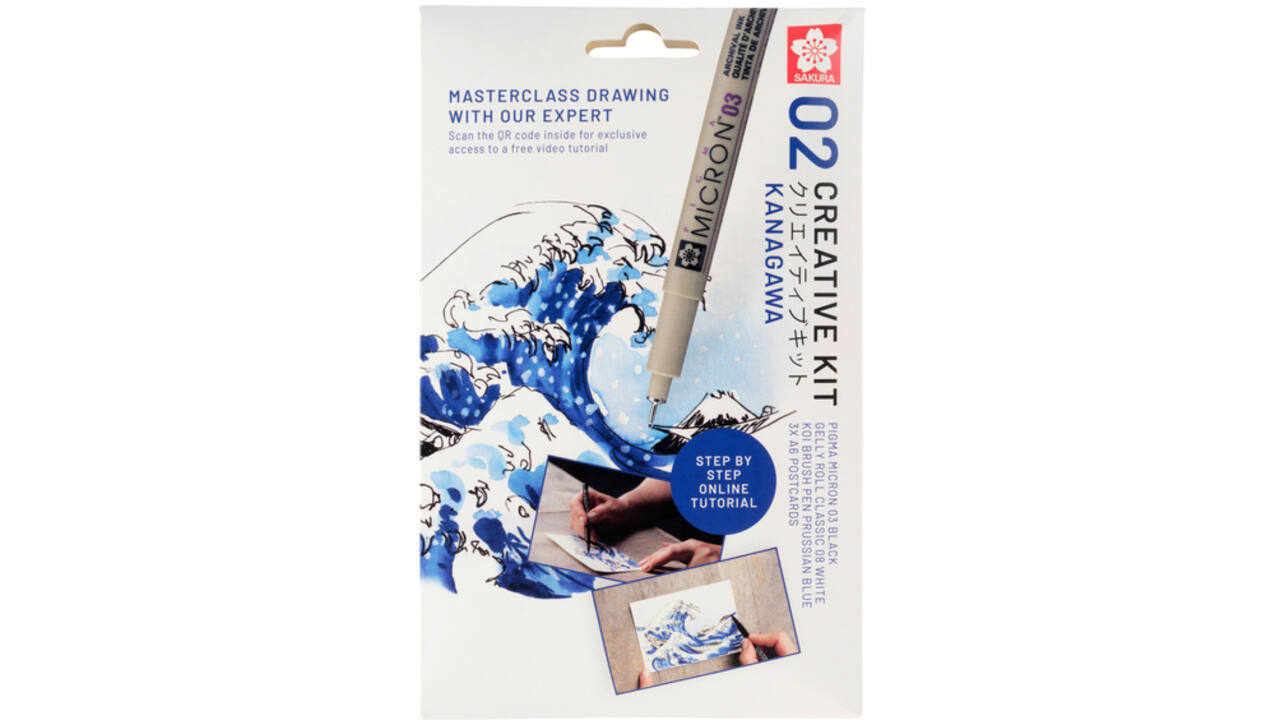Tekenset Sakura Creative Kit Kanagawa