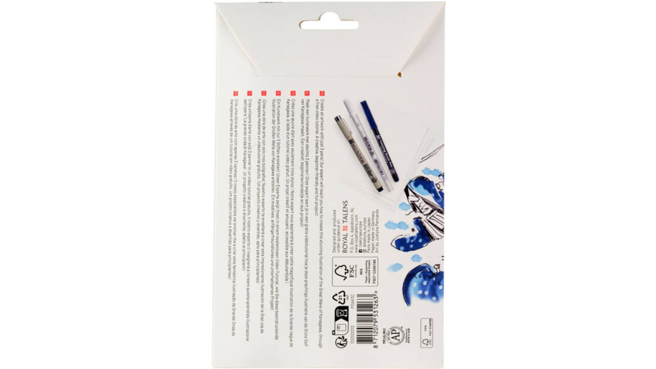 Tekenset Sakura Creative Kit Kanagawa