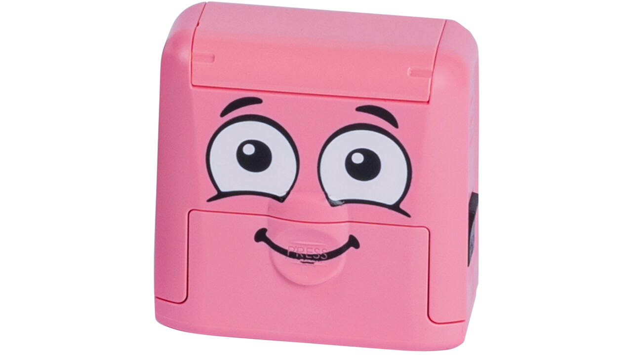Textielstempel Colop My Marky met voucher roze