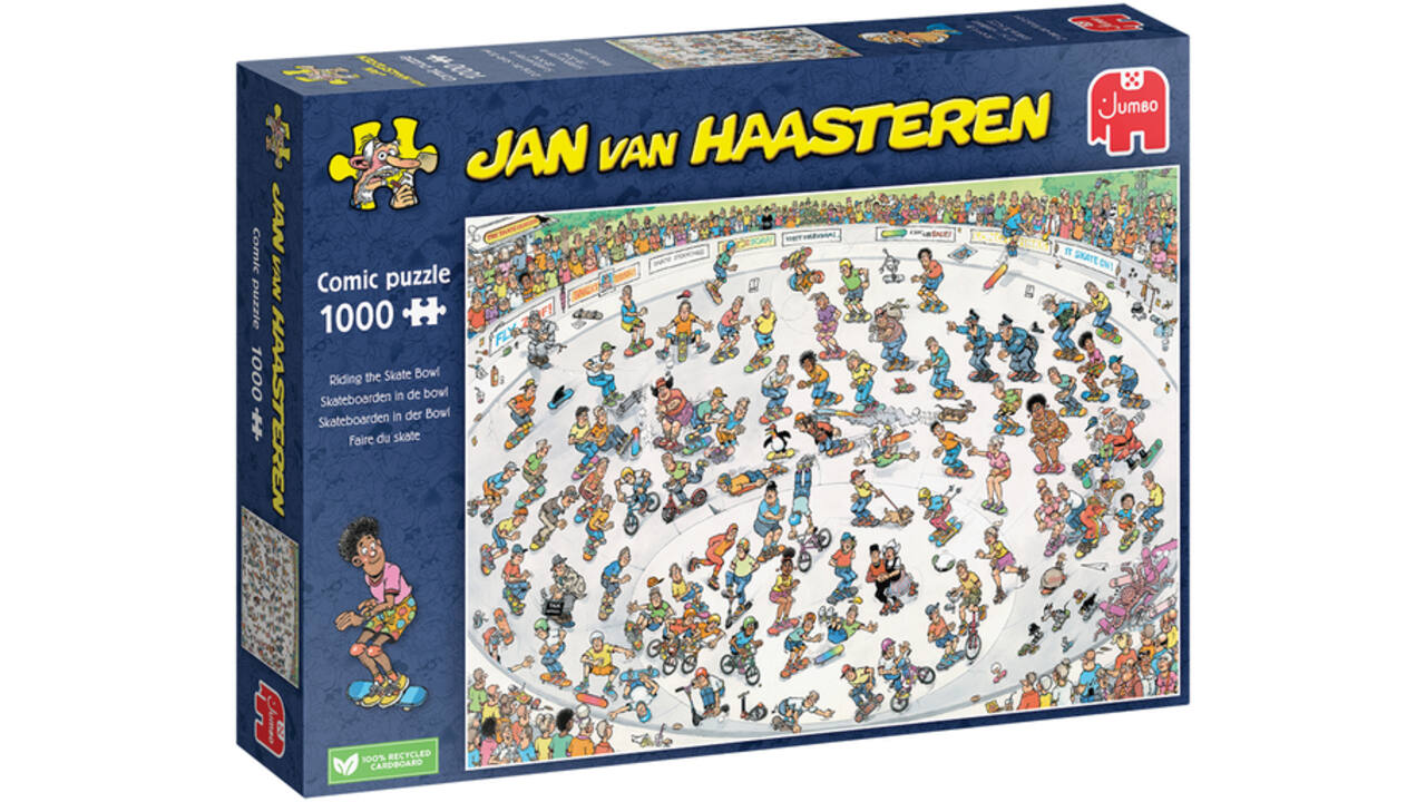 Puzzel JvH Skatebowl 1000st