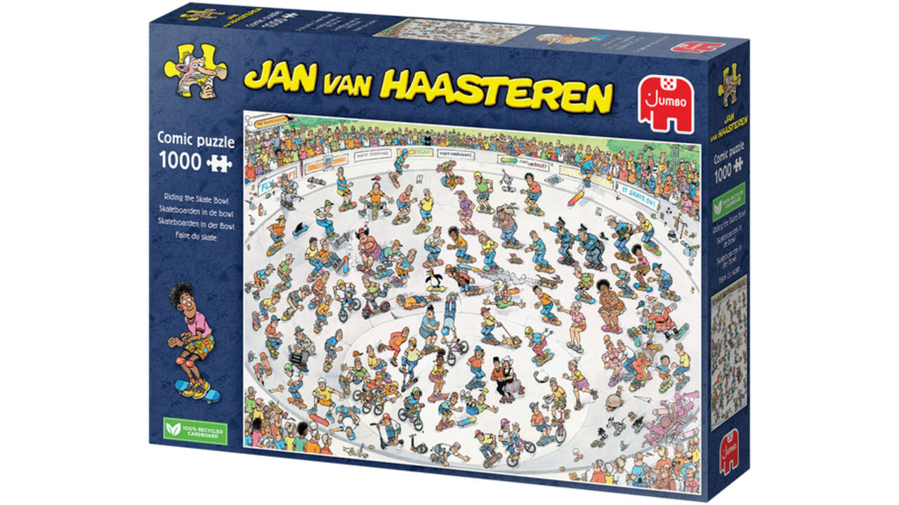 Puzzel JvH Skatebowl 1000st