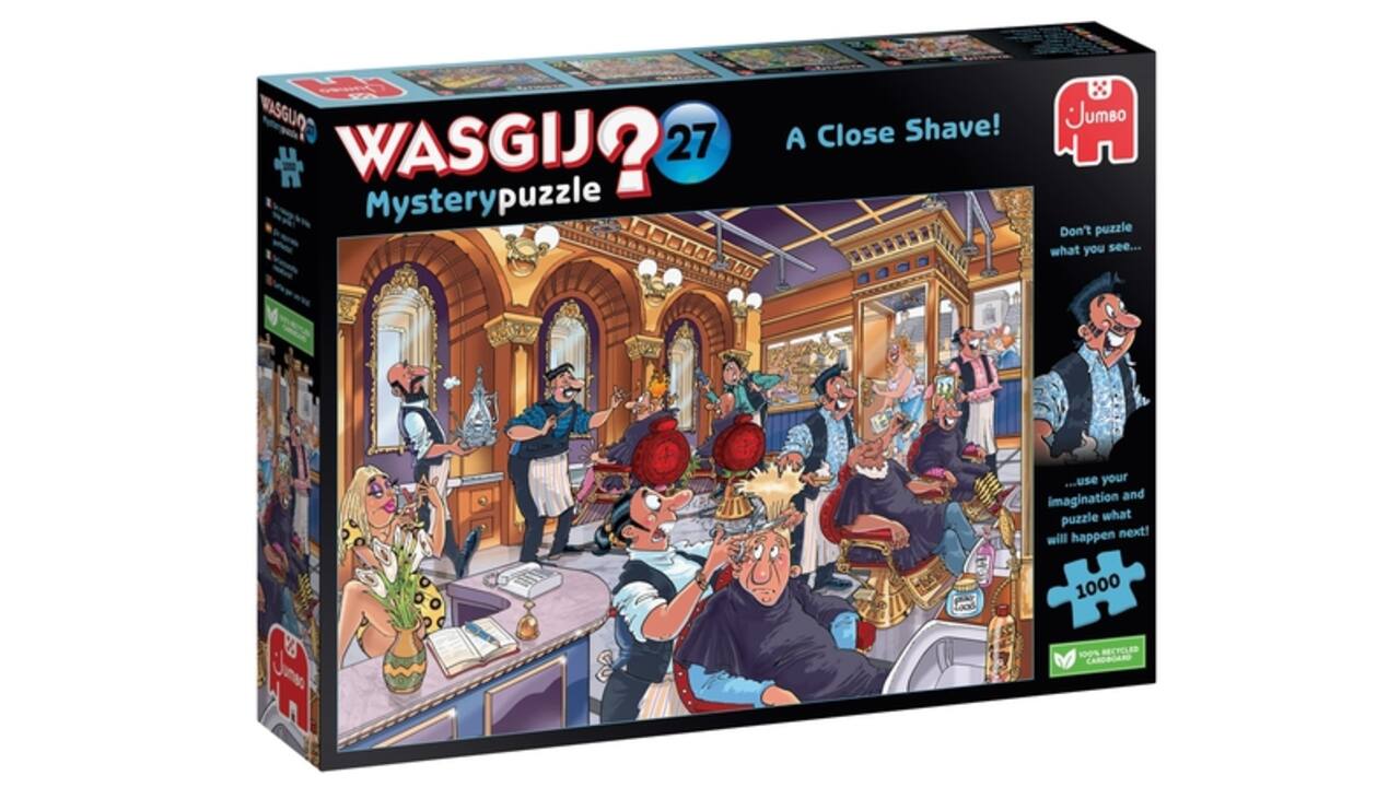 Puzzel Wasgij Mystery 27 Vlam In De Pan! 1000st