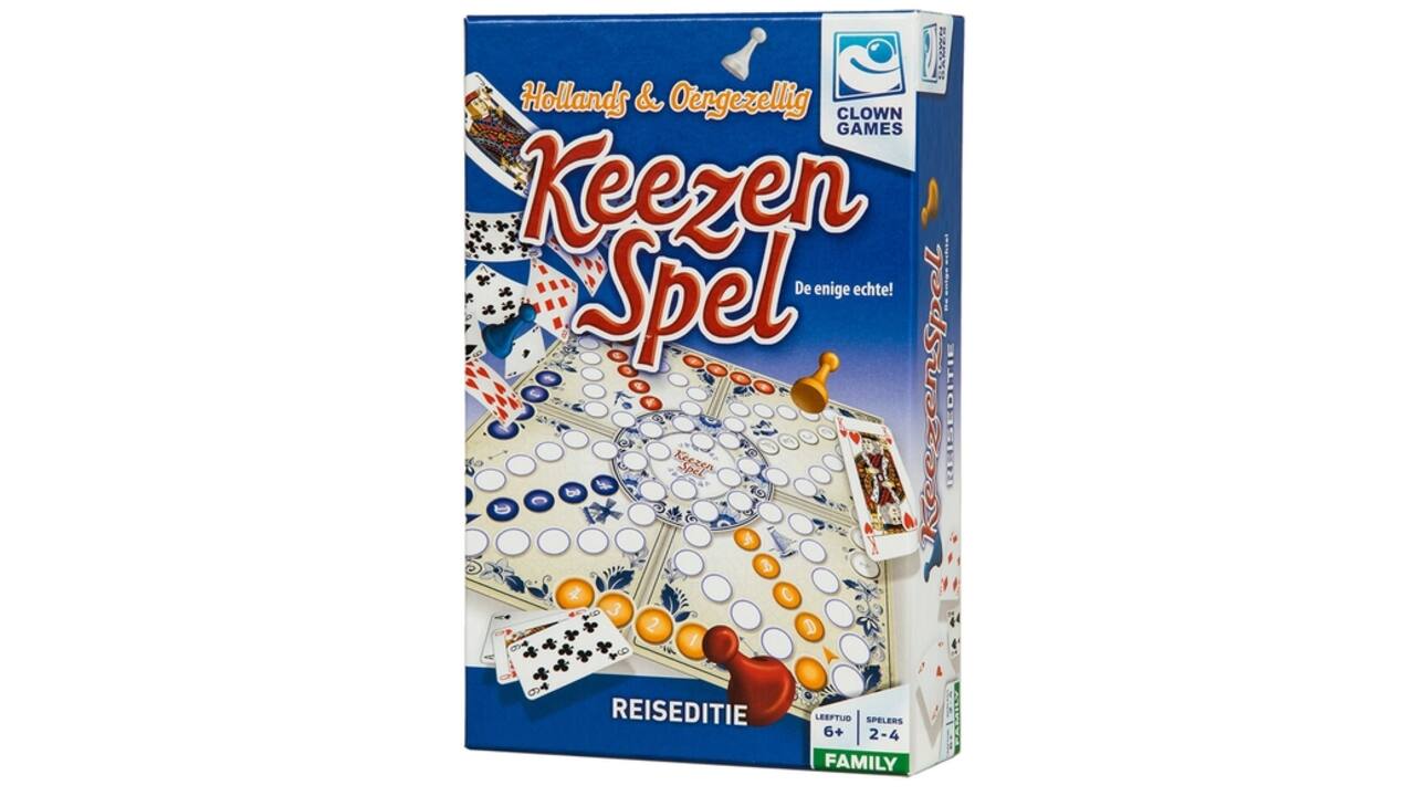 Spel Keezen Clown reiseditie