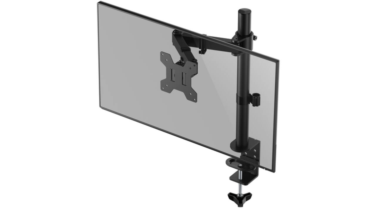 Monitorarm Quantore 1 scherm 17-27 inch zwart