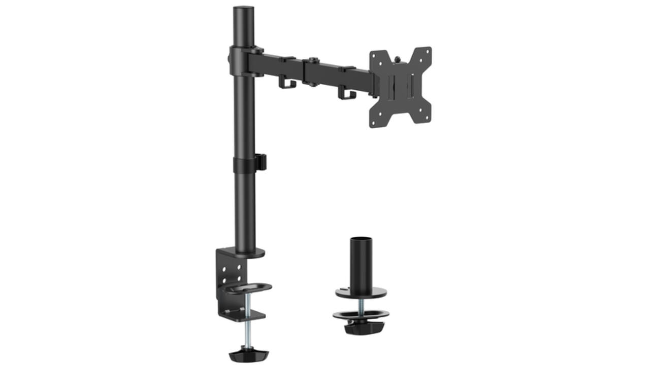 Monitorarm Quantore 1 scherm 17-27 inch zwart