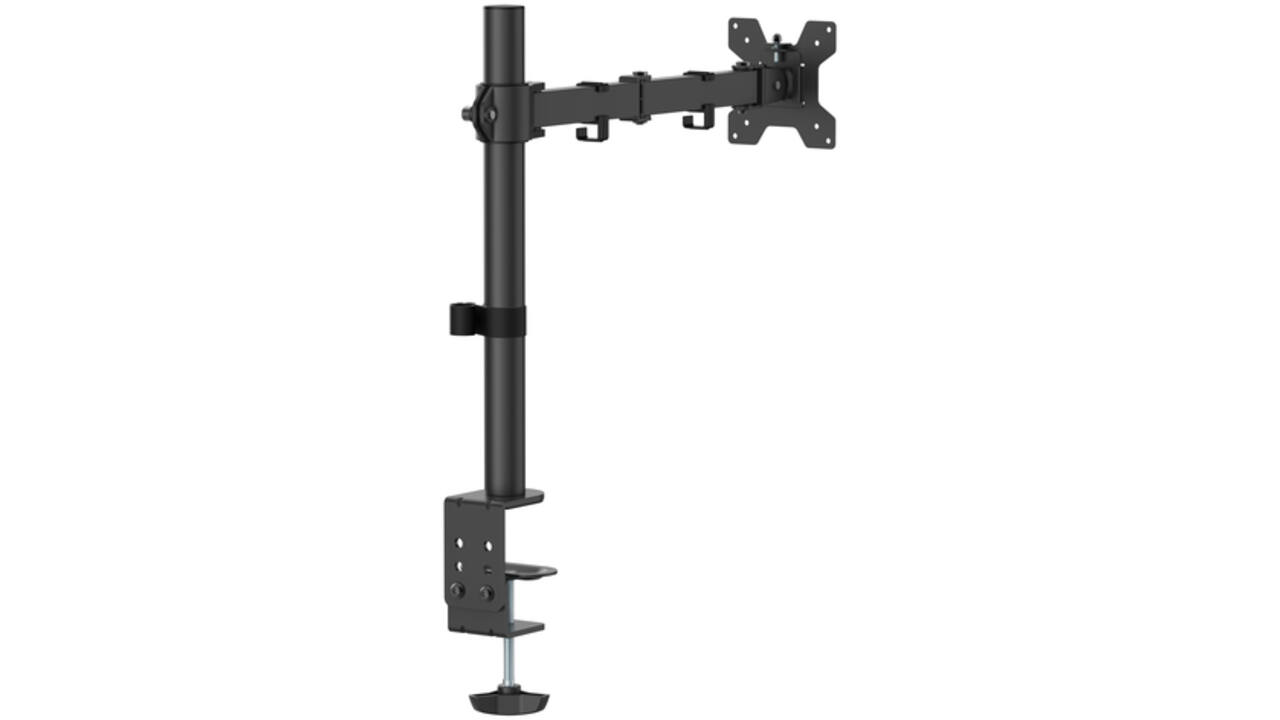 Monitorarm Quantore 1 scherm 17-27 inch zwart