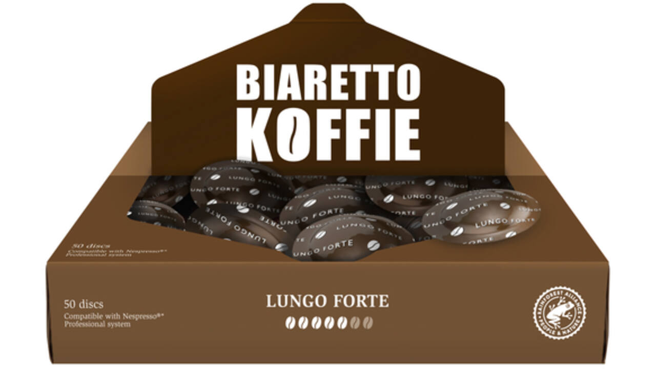 Koffie Biaretto Lungo Forte discs