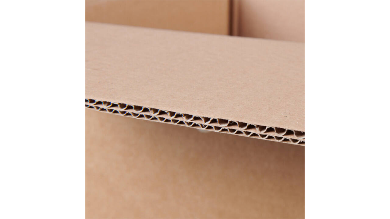 Verzenddoos IEZZY 425x325x300mm BC-golf bruin