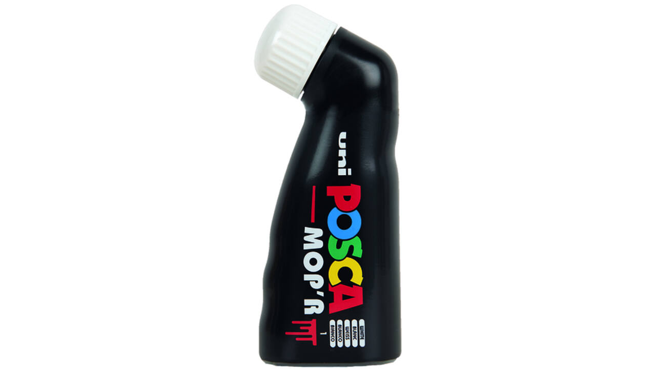 Verfstift Posca PCM22 Mop'r wit