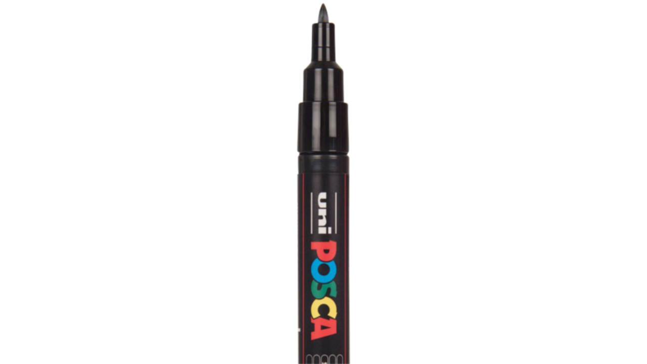 Verfstift Posca PC1MC extra fijn assorti set à 8 stuks