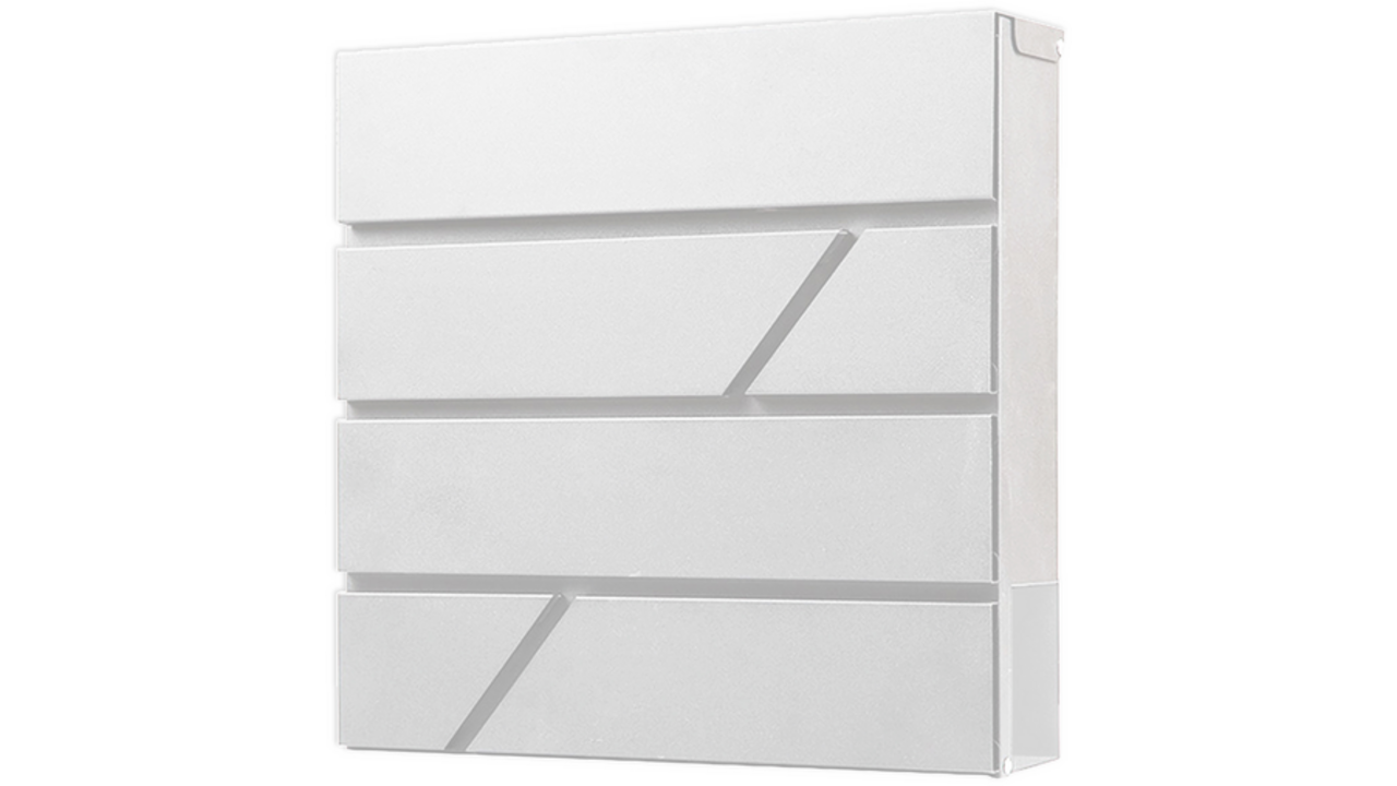 Brievenbus BRASQ PB200 Deluxe wand wit