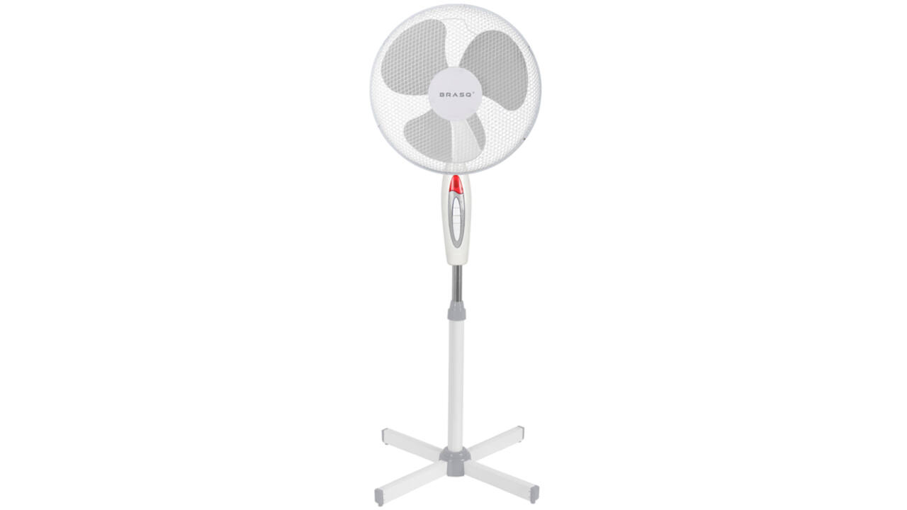 Statiefventilator BRASQ F300 Ø 40cm wit