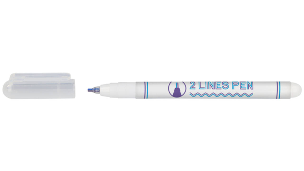 Fineliner Online 2-lijnen assorti doos à 6 stuks