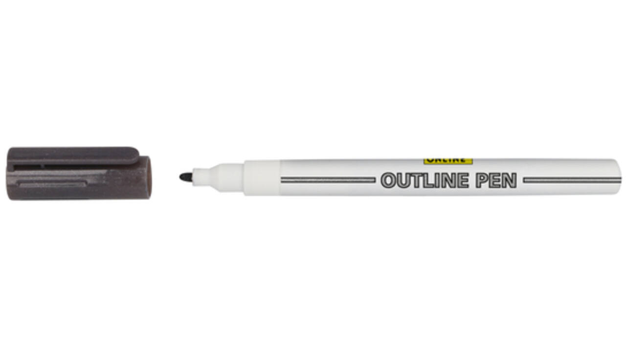 Viltstift Online Outline assorti doos à 6 stuks