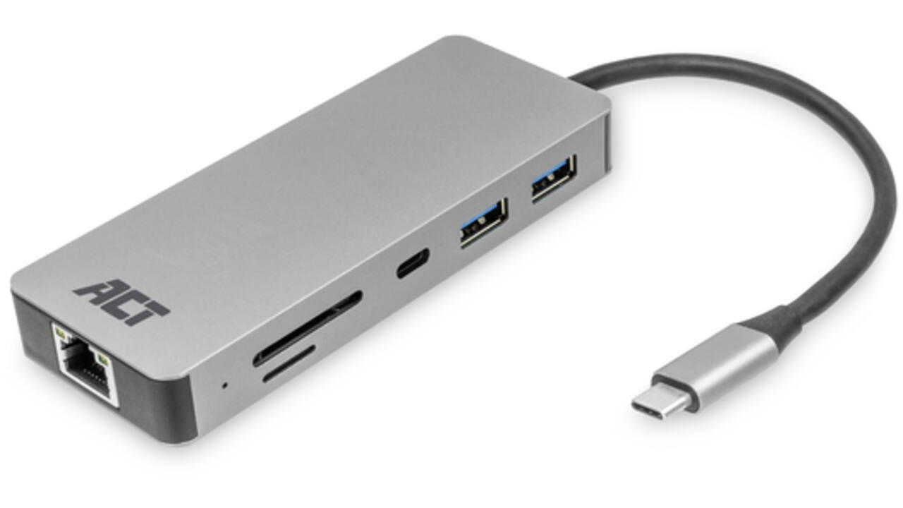 Dockingstation ACT USB-C 7-in-1