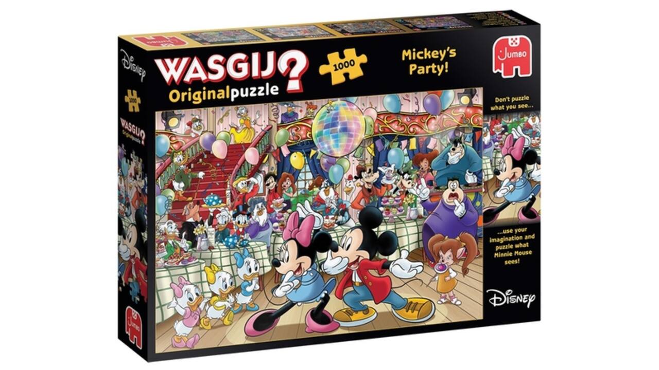 Puzzel Wasgij Original Mickey's Party 1000 stukjes