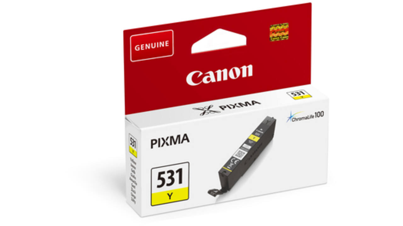 Inktcartridge Canon CLI-531 geel