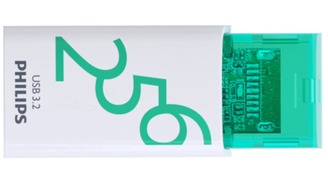 USB Stick Philips Click USB-C 256GB Spring Green