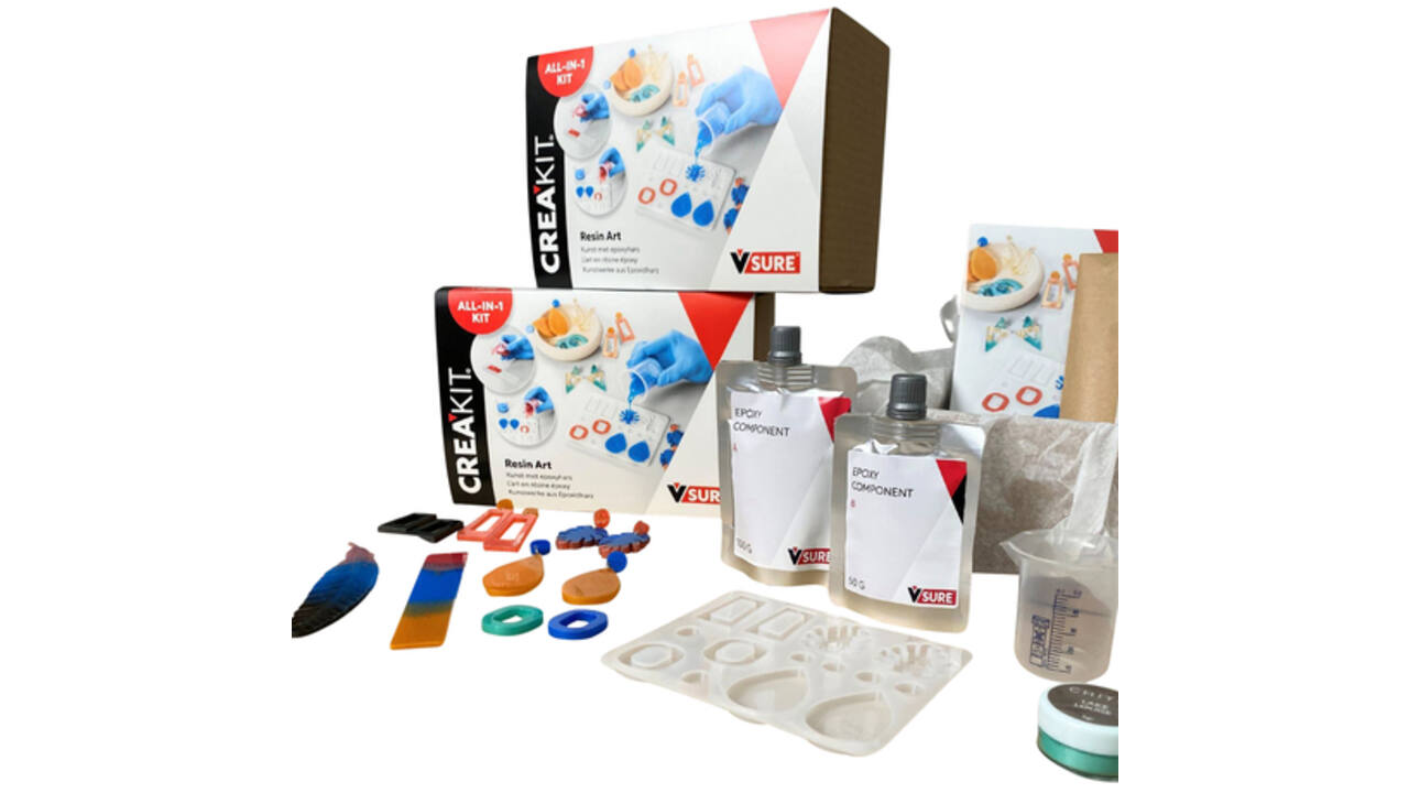 Hobbyset V-Sure Resin Art klein