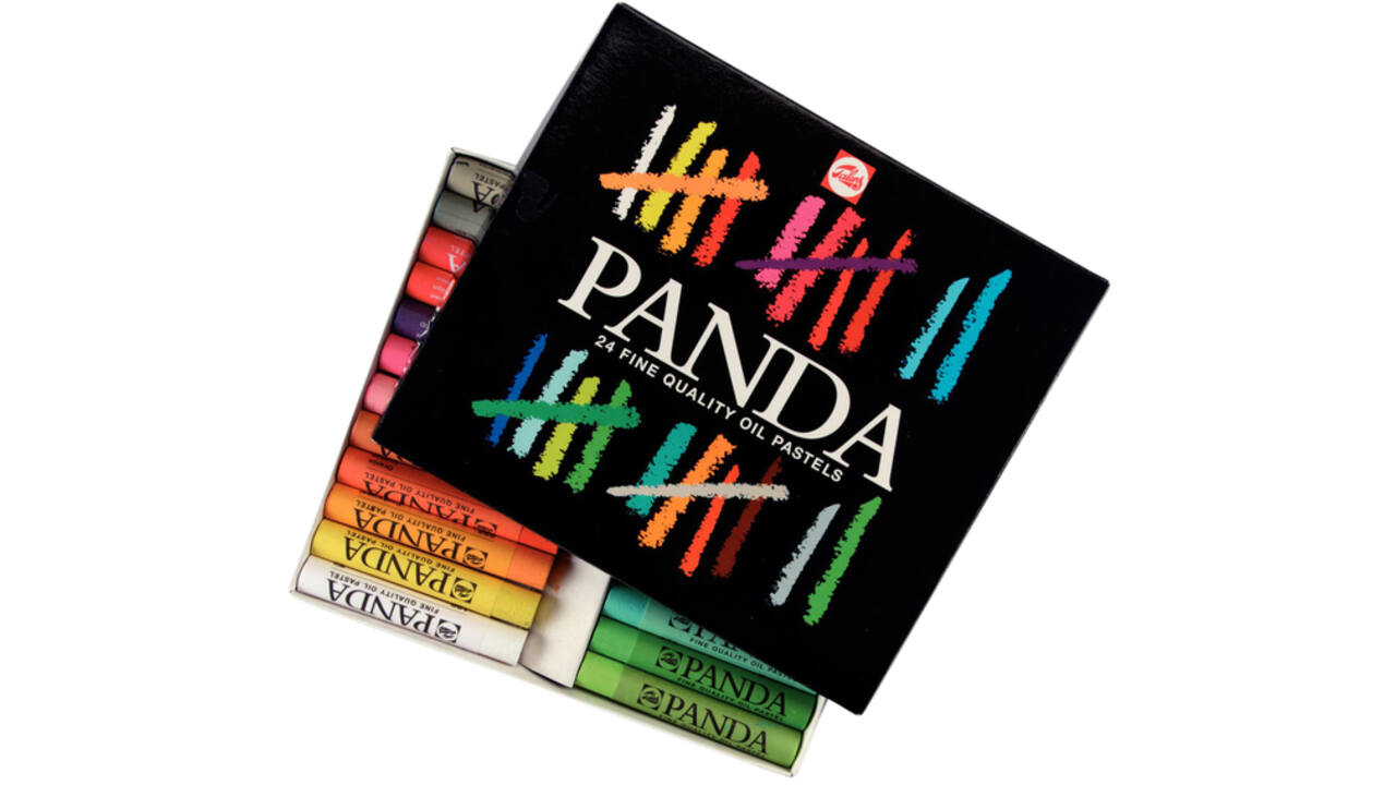 Oliepastel Talens Panda set á 24 kleuren