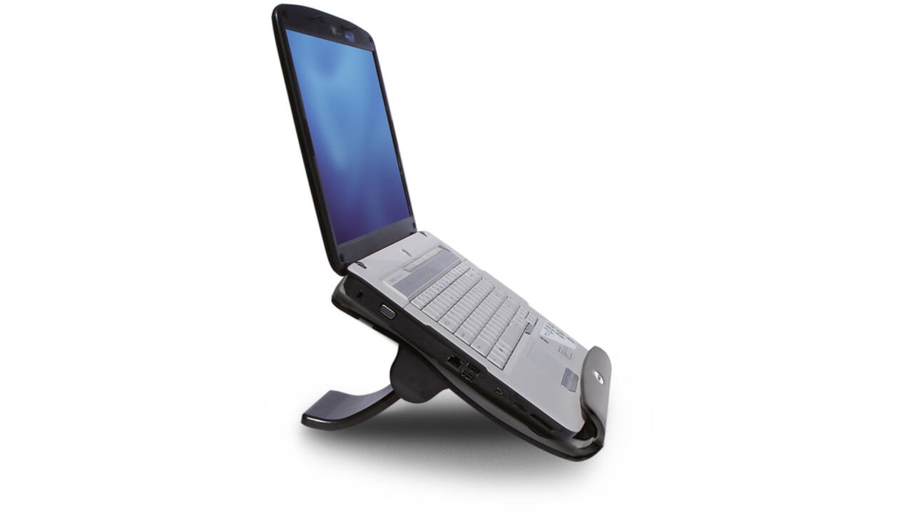 Laptopstandaard ACT 6 standen 4-p hub