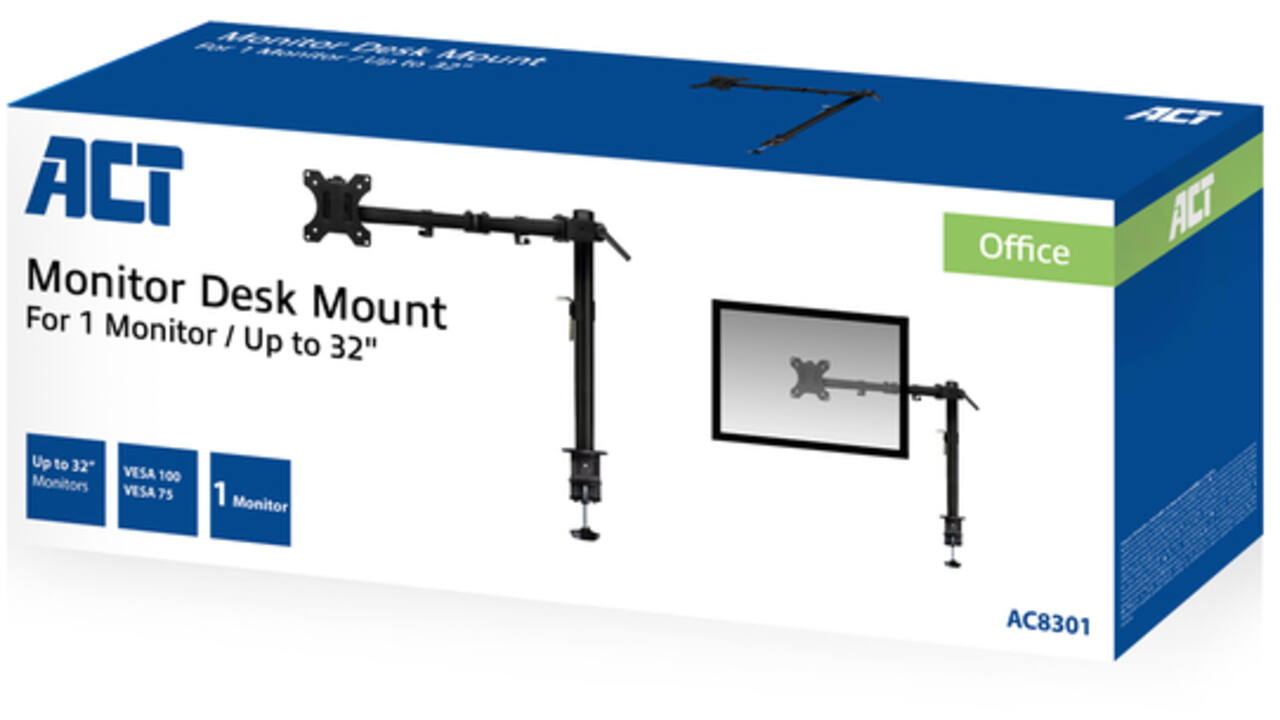 Monitorarm ACT 1 scherm