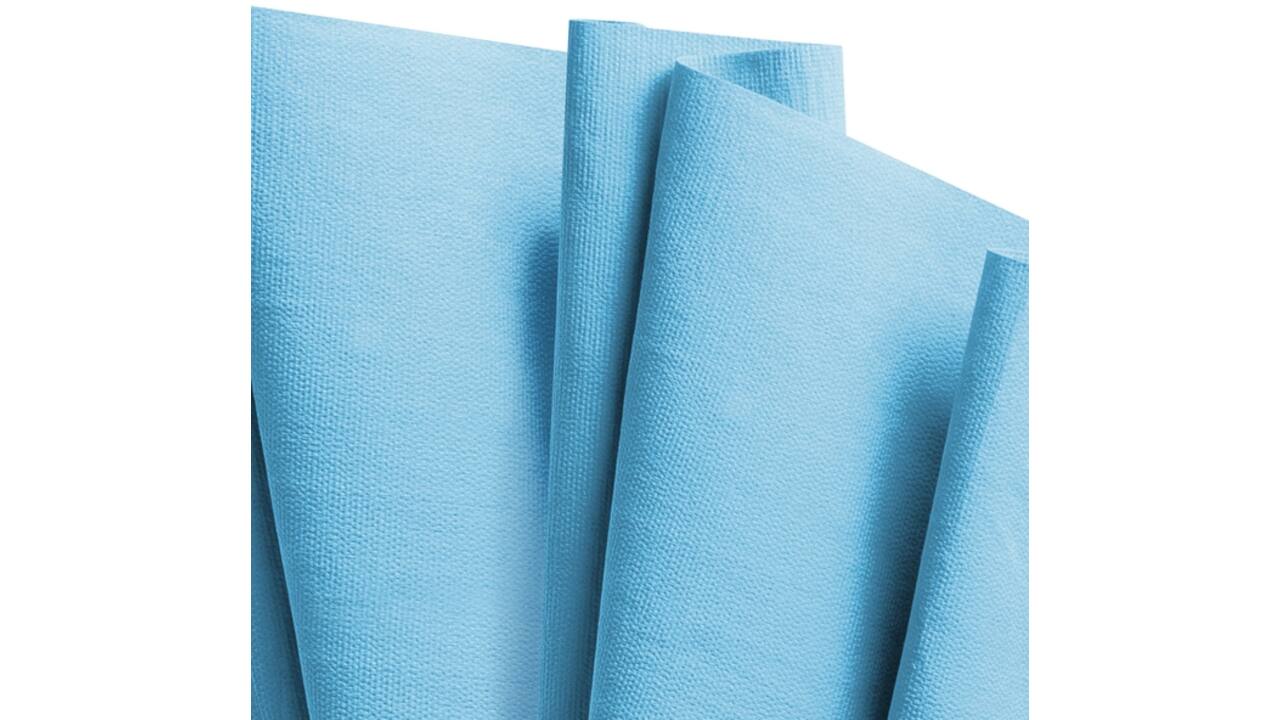 Poetsdoek WypAll X80 Powerclean 42,6x21,2cm 80vel pop-up blauw 8295