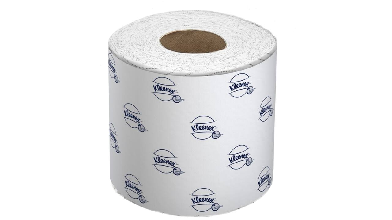 Toiletpapier Kleenex 2-laags 250vel individueel wit 8438