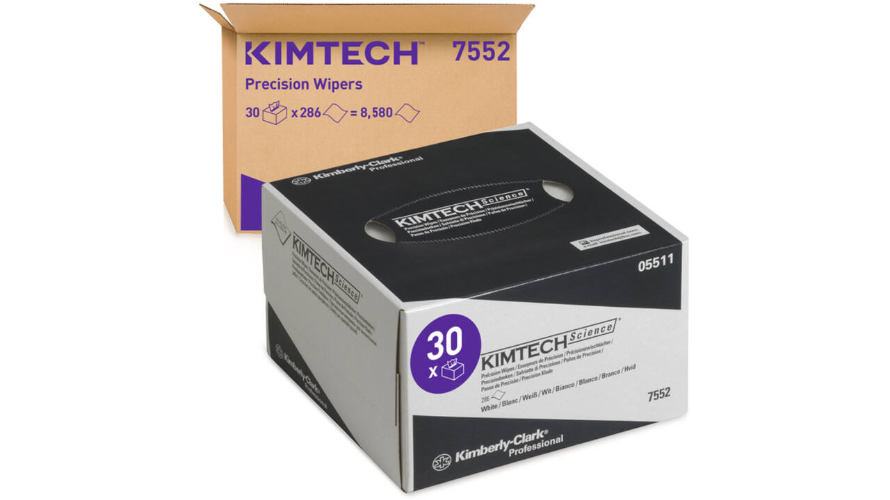 Reinigingsdoekjes KIMTECH SCIENCE 1-laags wit