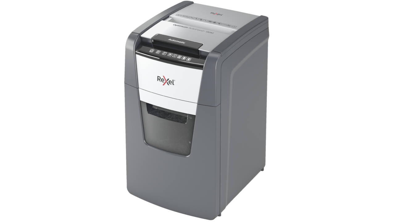 Papiervernietiger Rexel Optimum Auto+ 150M P5 snippers 2x15mm