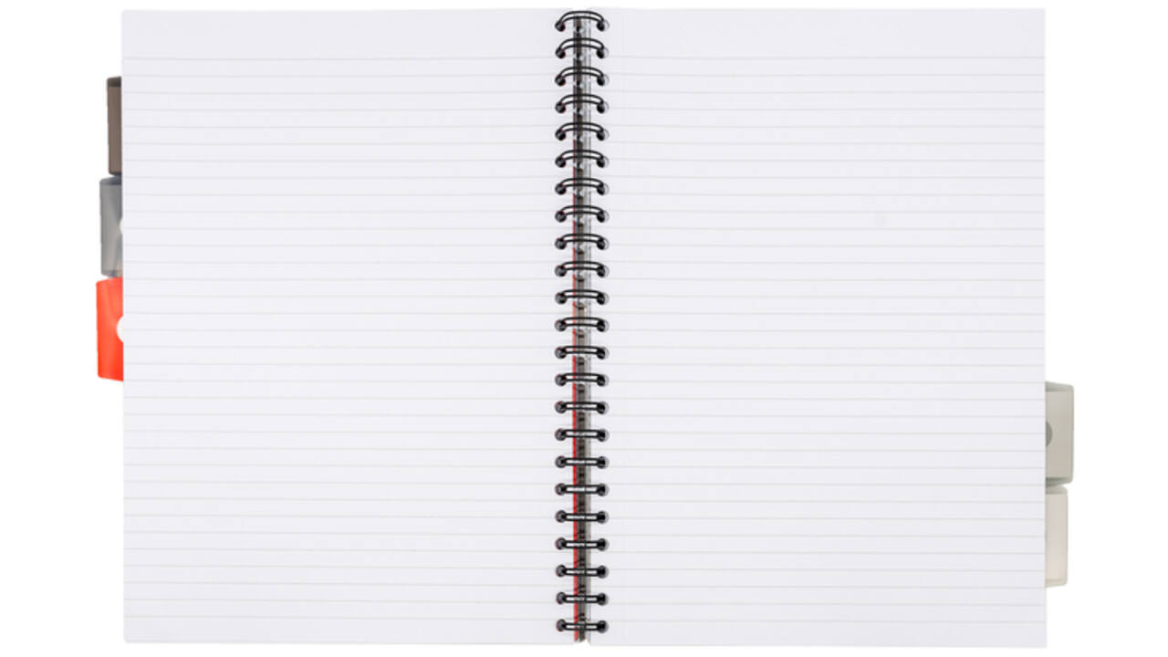 Projectboek Pukka Metallic A4 lijn 5-tabs 200 pagina's 80gr groen