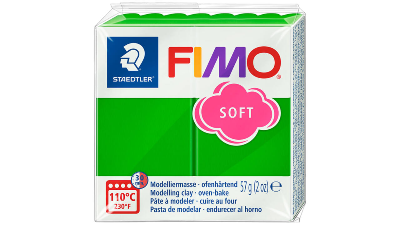 Boetseerklei Fimo soft 57 gram tropisch groen