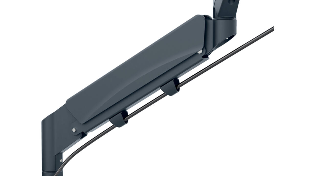 Monitorarm Leitz Ergo ruimtebesparend enkele monitorarm